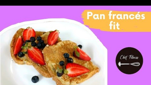 'Como hacer Pan francés fit | Chef fitness'