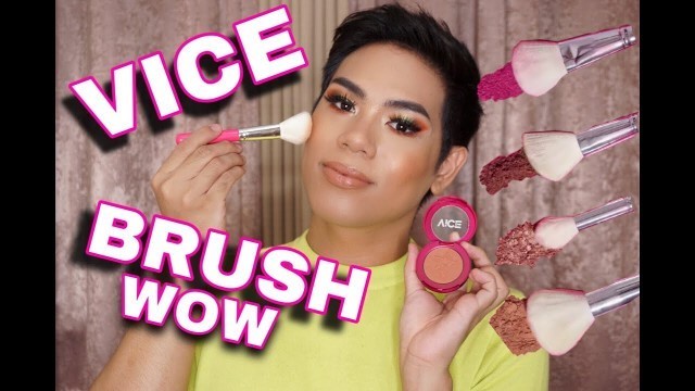 'VICE COSMETICS BRUSH REVIEW'