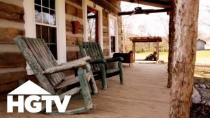'Before and After: A Log Cabin Renovation in Tennessee - HGTV'