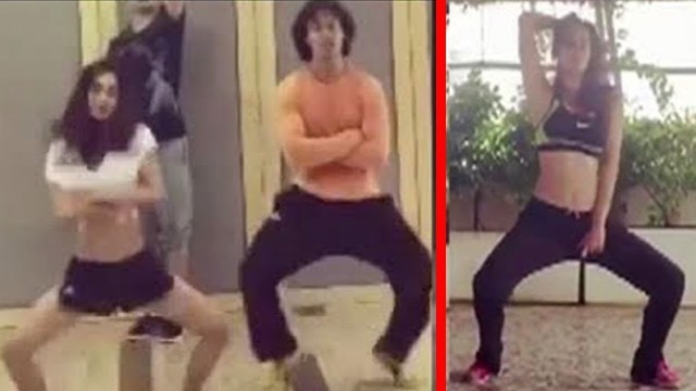 'Tiger Shroff Disha Patani Workout DANCE Video'