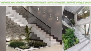 'Modern 200 Indoor Plants Decoration Ideas For Home Interior Design 2020| Hashtag Decoration Ideas'