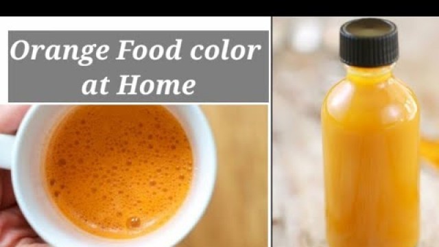 'How to Make Natural Food Colour with Carrot at home by Taste oN Hai 