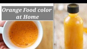 'How to Make Natural Food Colour with Carrot at home by Taste oN Hai 