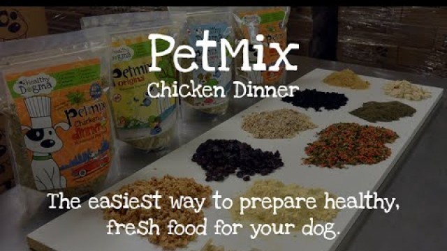 'PetMix Chicken Dinner Homemade Dog Food'