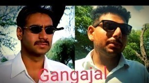 'HARYANVI COMEDY//action seen gangajal movie//Ajay Devgan//latest 2021//Ranjha Records Present'