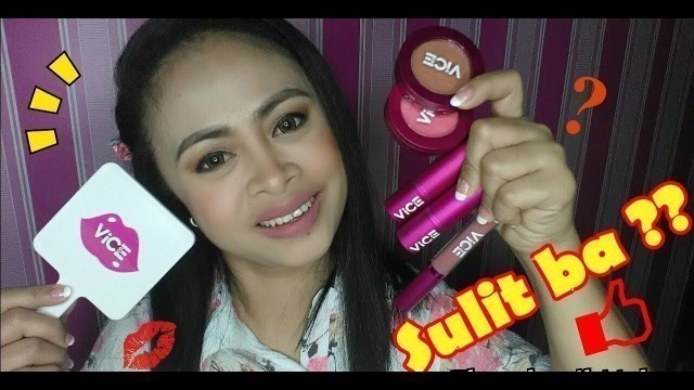 'Vice Cosmetics Review + Unboxing Haul | Jan Nice'