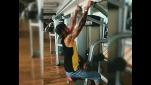 'shikhar dhawan workout in gym'