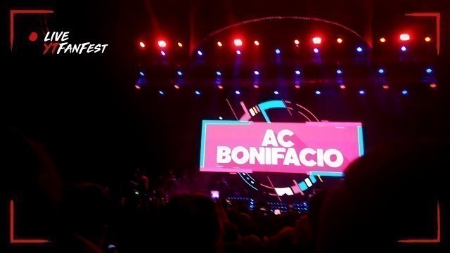 'AC BONIFACIO SING AND DANCE @SMART ARANETA COLISEUM DURING VICE COSMETICS MUSIC FESTIVAL'