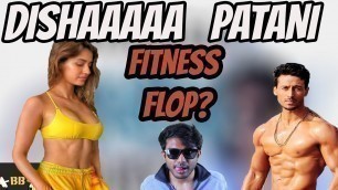 'Disha Patani and TIGER Shroff Fitness Flop ?? Good Example??  || Telugulo || 4k'