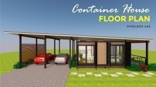 'Shipping Container Home 3 Bedroom Design with Floor Plans'