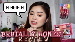 'VICE COSMETICS x BT21 COLLECTION REVIEW!!! // Eunice Halili ♥'