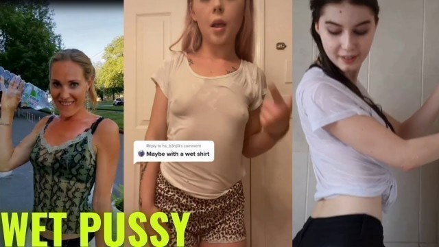 'Wetlook Wet Jeans TikTok Compilation - girls in wet clothes'