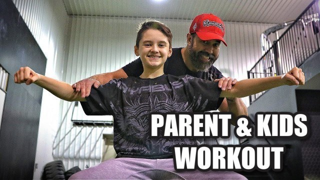 'At-Home Fitness Series | Train with Your Kids at Home!'