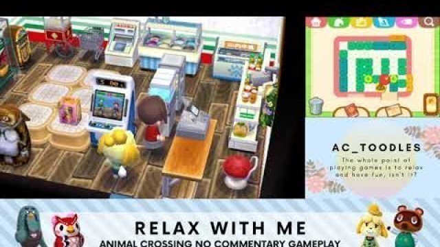 'Animal Crossing - Happy Home Designer: Designing a Shop | Relax with Me | No Commentary Gameplay'