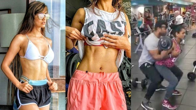 'Disha Patani Workout In GYM For Student Of The Year 2 | Tiger Shroff'