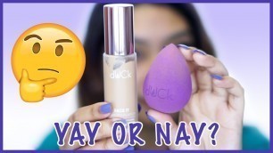 'Duck Cosmetics Prime Time Face Primer + Face It Liquid Foundation Review + 8 Hour Try On'