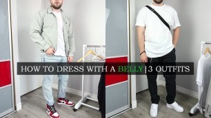 'How To Dress With A Belly - 3 Outfits'