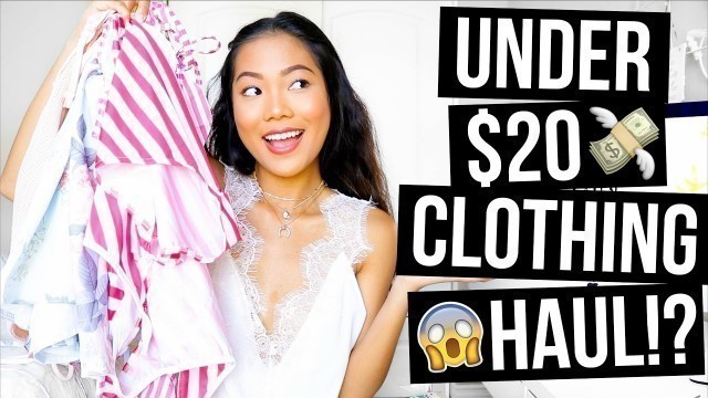 'Under $20 Clothing Try-On Haul + Tumblr Clothing 2017 || Farina Aguinaldo'