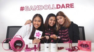 'GANDOLLS: Non-Dominant Hand Make-up Challenge! | Vice Cosmetics'