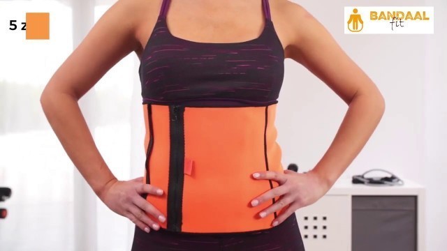 'Bandaal Fit - fitness slimming sauna girdle belt'