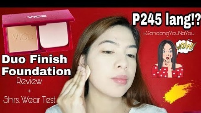 'NEW!! VICE Cosmetics Duo Finish Foundation! Goodbye sumpa!?'