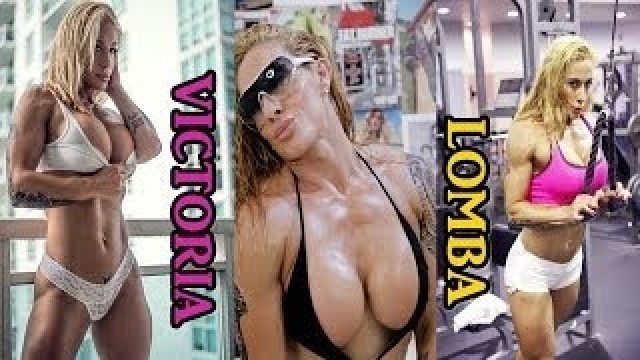 'Victoria Lomba Sexy Fitness Model / Daily Workout Routine'