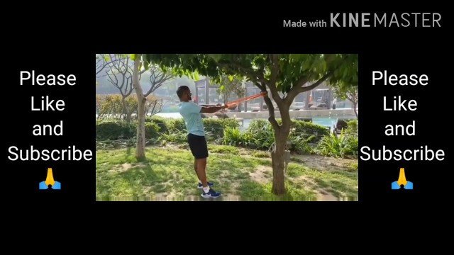'Shikhar Dhawan doing Workout in the Garden #shikhardhawan #workout'