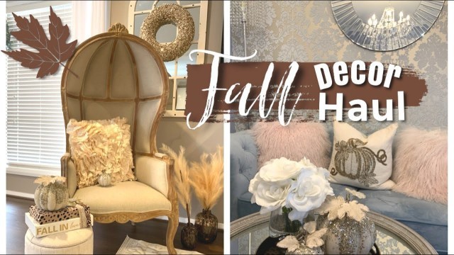 'FALL HOME DECOR HAUL | FALL DECORATING IDEAS'