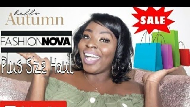 'Fashion Nova Plus Size Try On Haul! Fall Sale 2020!'