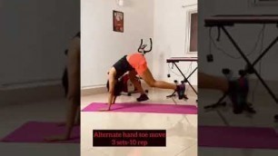 'Friday home workout Disha patani 