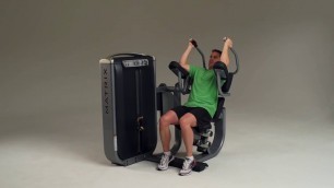 'アブドミナルクランチの使い方【Matrix Fitness】Ultra G7-S51 Abdominal Crunch'