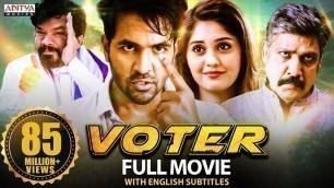 'Voter New Hindi Dubbed Full Movie (2021) | Latest Hindi Dubbed Movie | Vishnu Manchu , Surabhi'