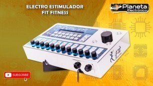 'Fit fitness máquina electro estimulación muscular'