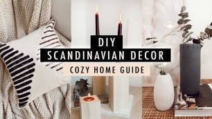 'DIY SCANDINAVIAN DECOR + Guide To A Cozy Home | XO, MaCenna'