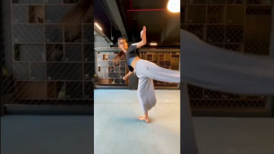 'Disha Patani Karate Exercise Video'