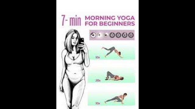 '7 min yoga morning workout || #shorts #viral #youtube #fit #fitness #hindi'