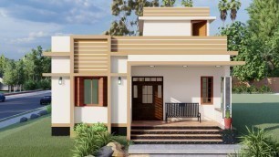 'Brand new low budget house । House design। Floor plan। Kerala house design। Video tour'