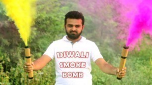 'How to Make Color Smoke at Home Diwali Crackers'