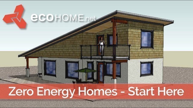 'DIY Passive Solar House Plans to Passive House Design Details - ecoHOME Green Building Guide part 1'