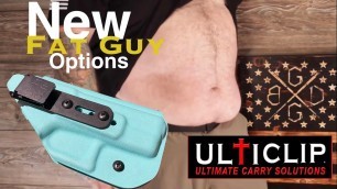 'How To Carry in Gym Shorts // Fat Guy Holster Options'