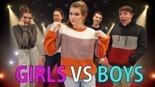'Girls vs Boys Fashion Ranking Challenge!'