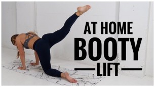 'THE BEST At Home BOOTY Workout // No equipment'