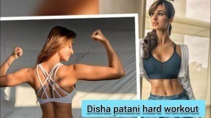 'Disha patani workout Hard | Disha gym fitness | actress moments |'