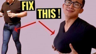 '10 Style Hacks For FAT Guys | Anoiba Migi Dressing Tricks'