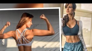 'Disha Patani Exercise Video // Gym workout // Celebrity Mahal'
