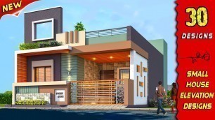 'Beautiful Modern Small House Front Elevation Designs 2020 