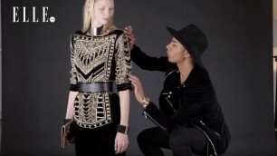 'Olivier Rousteing Gives a Sneak Peek of His Balmain X H&M Collection | ELLE'
