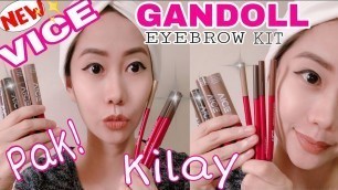 'Vice Cosmetics Gandoll Eyebrow Kit (All Shades) | Usapang Kilay (Kilay Goals)'