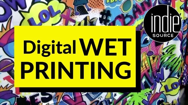 'Digital Wet Printing on Fabric | Clothing Manufacturers | Los Angeles Fashion Design & Manufacturing'