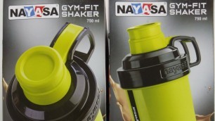 'Nayasa gym fit shaker 750ml | sports fitness activity'